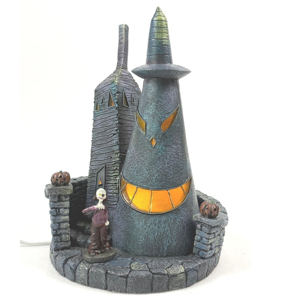 Hawthorne Village Nightmare Before Christmas Cone-Head House w/ Corpse Clown